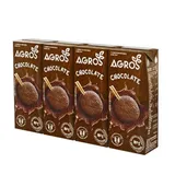 Leite com chocolate, embalagem de 4 x 200 ml