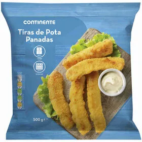 Tiras de Pota Panadas Continente