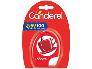 Adoçante Canderel pastilhas doseador 100un 90 g