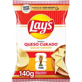 Batata Frita Lisa Sabor Queijo Curado Lays