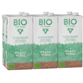 Leite Meio Gordo Bio Prado Verde