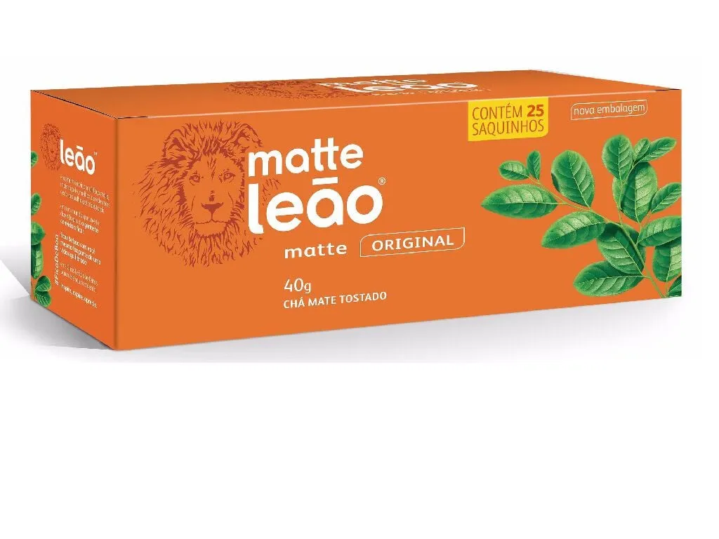 Chá Matte LEÃO saquetas 40 g