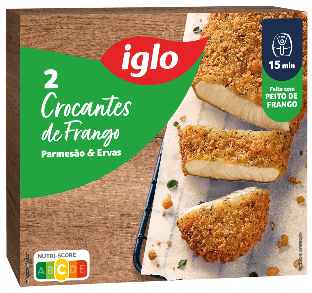 Crocantes de Frango com Parmesão e Ervas Congelados