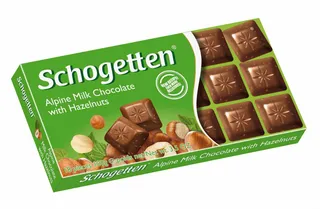 Tablete de Chocolate de Leite com Avelãs Schogetten