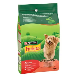 Comida Seca para Cão Active com Vaca Purina Friskies