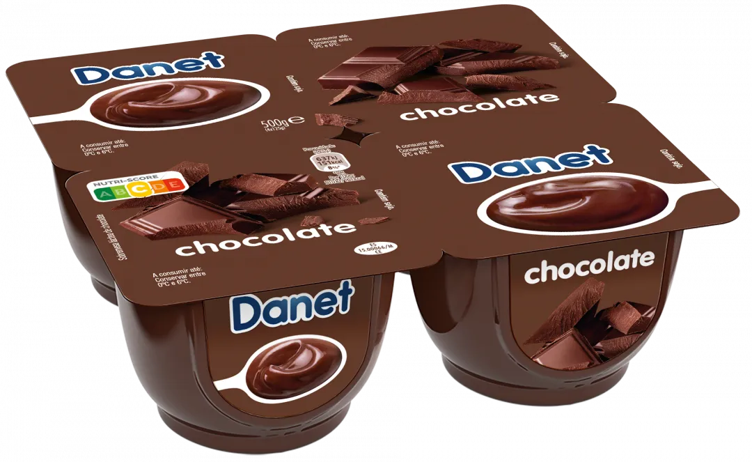 Sobremesa Láctea de Chocolate Pack 4
