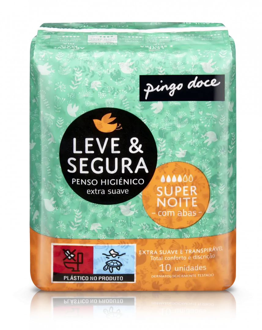 Pensos Higiénicos Noite com Abas