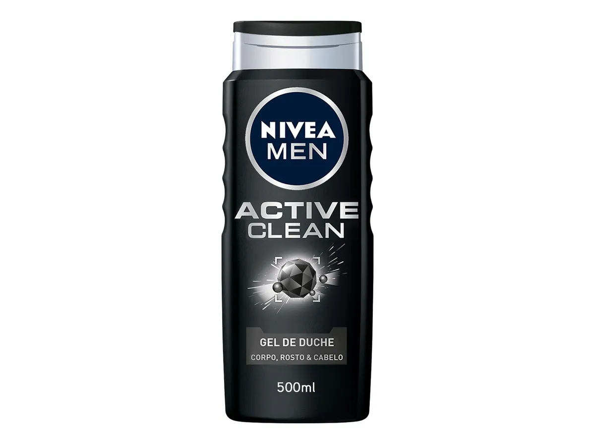 Gel de banho active clean Nivea MEN 500 ml
