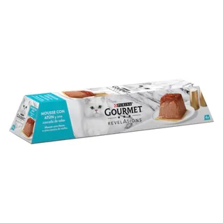 Comida gatos Gourmet Revelations atum 4x57 g
