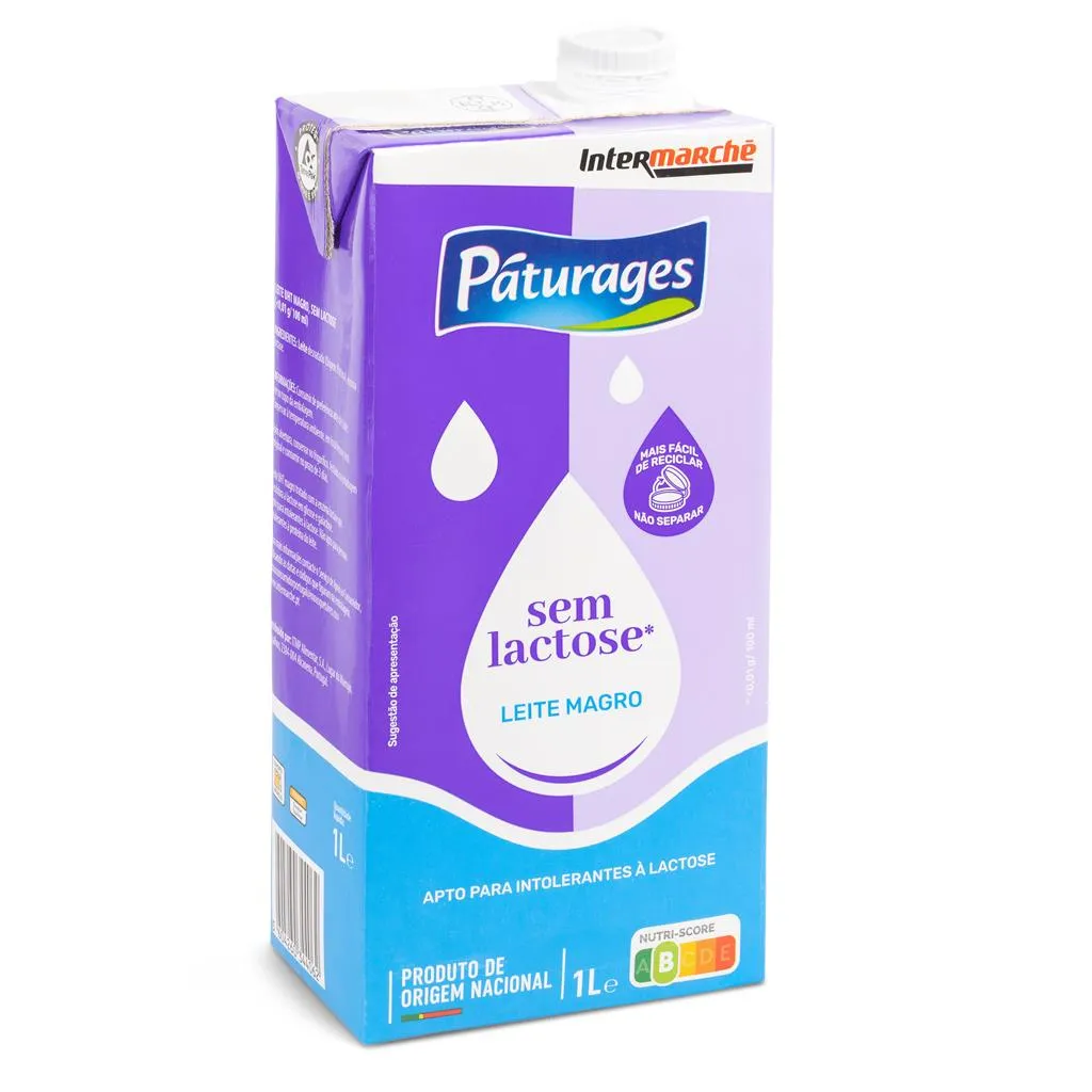 Leite Uht Magro sem Lactose 1l