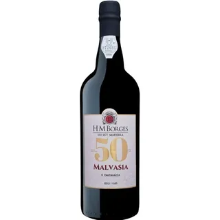 Vinho da Madeira Malvasia 50 anos 75cl H.M.Borges