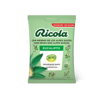 Rebuçados Ricola Sem Açucar - Eucalipto