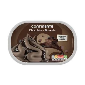 Gelado Chocolate Brownie Continente