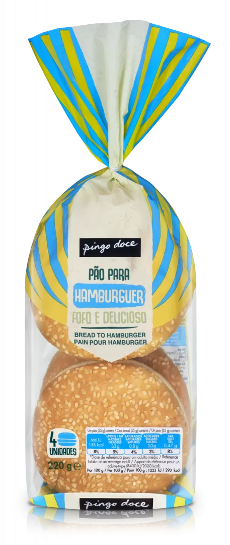 Pão para Hambúrguer