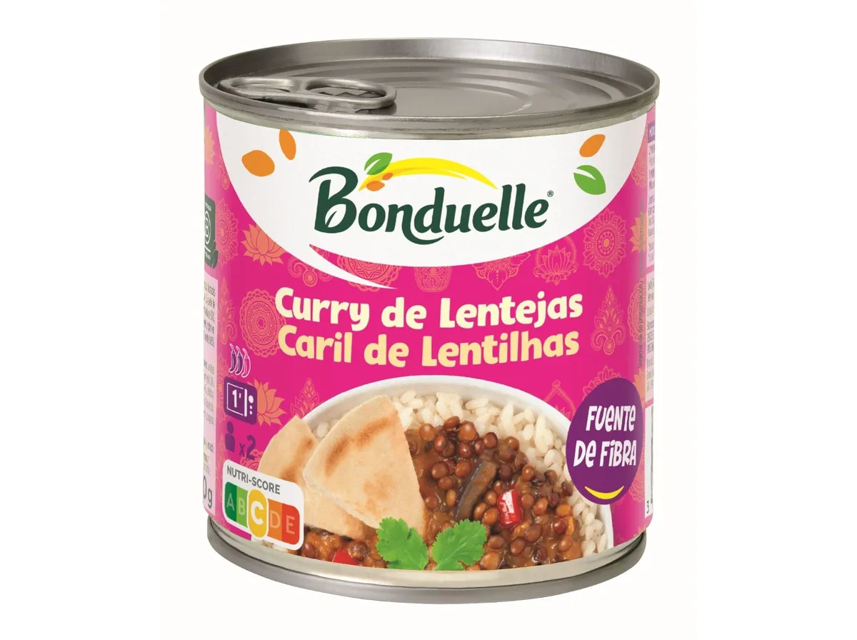 Caril de lentilhas Bonduelle 400 g