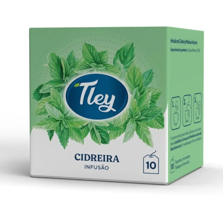 Infusão Tley cidreira 10 saquetas