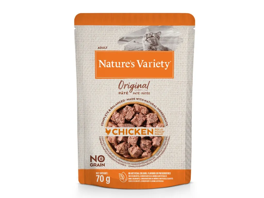 Comida húmida para gato Nature's Variety frango 70 g