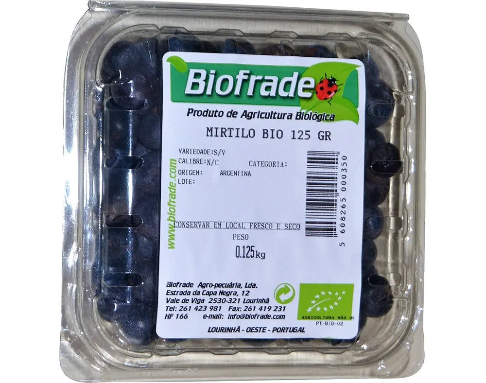 Mirtilo bio 125 g