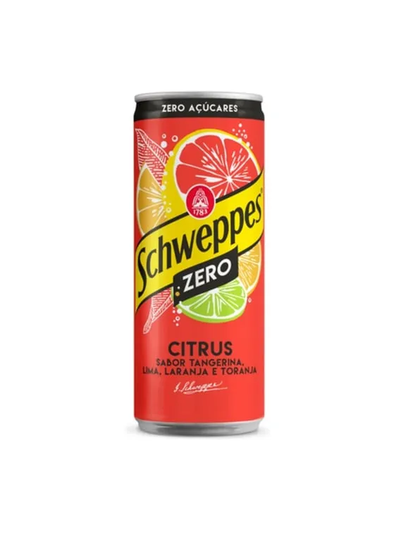 Refrigerante Schweppes Citrus Zero 33 cl