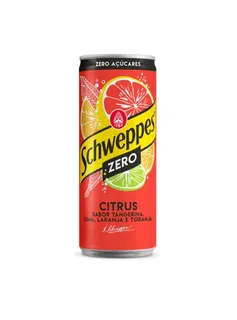 Refrigerante Schweppes Citrus Zero 33 cl