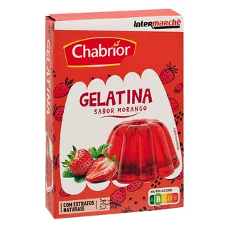 Gelatina Morango 2 X 67g Chabrior