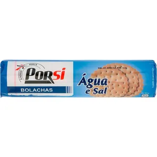 Bolachas Água e Sal 125g PorSi