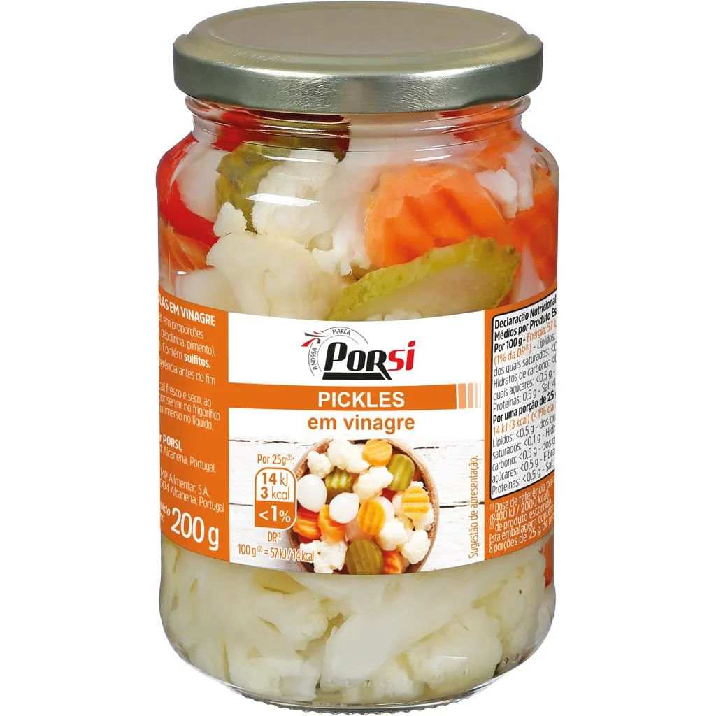 Pickles em Vinagre 350g