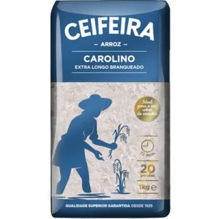 Arroz Carolino embalagem 1 kg - Ceifeira