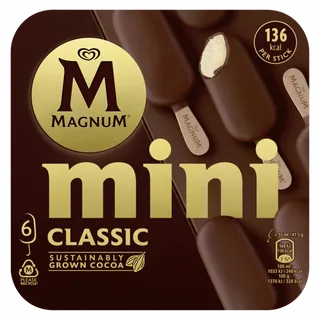 Gelado Mini Chocolate Clássico Magnum