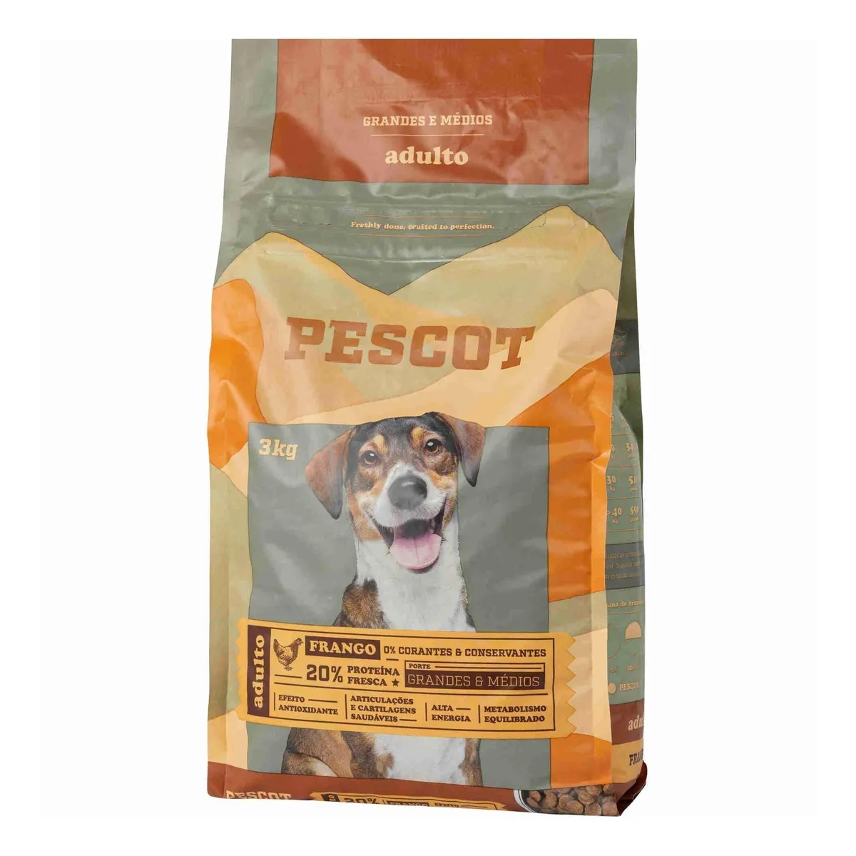 Ração para Cão Adulto Frango Pescot 3kg