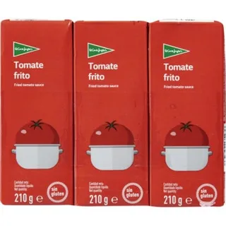 Tomate Frito Pack 3 embalagem 210 g - El Corte Inglés