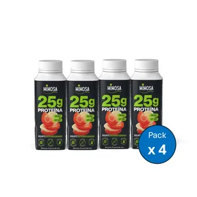 Iogurte Líquido Proteína Morango e Banana Mimosa