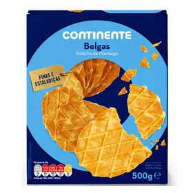 Bolachas Belgas Continente
