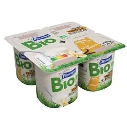 Iogurte Aroma Baunilha Bio 4x125g