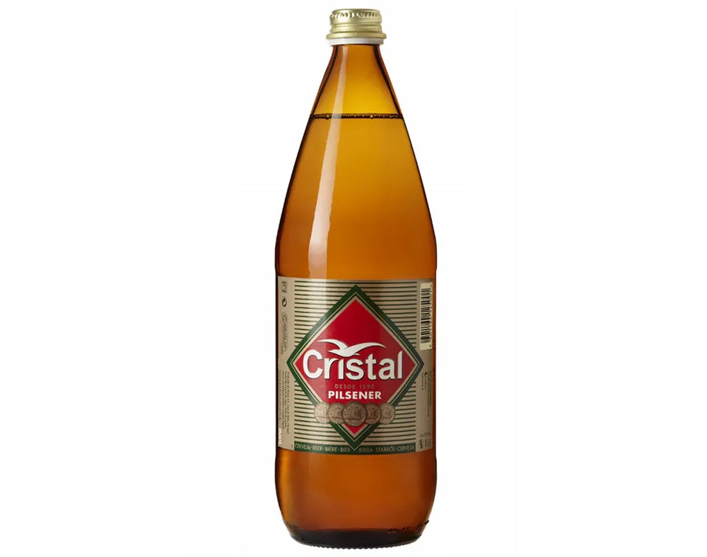 Cerveja Cristal tara perdida 6 x 1 L