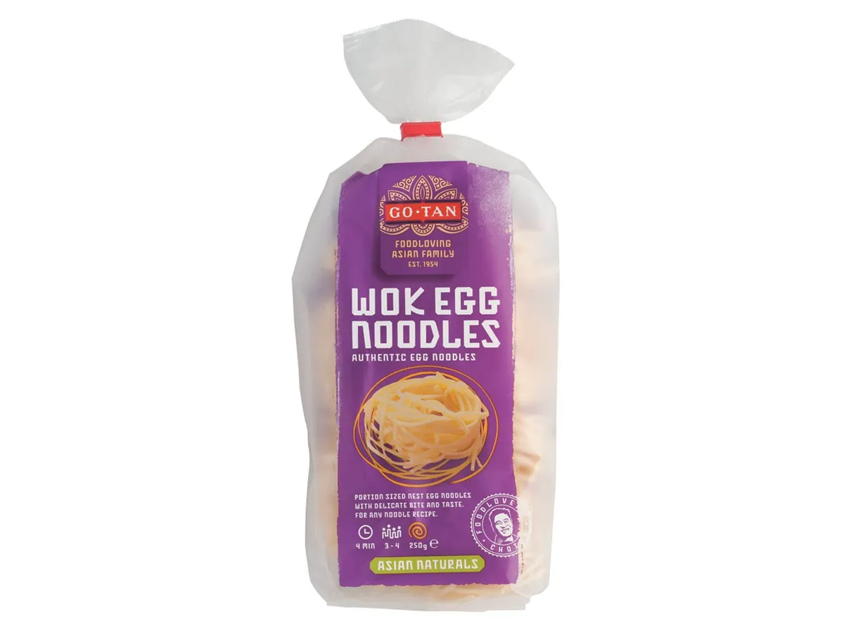 Massa GO TAN wok noodles c/ovo 250 grs