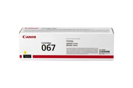 Toner Canon 067 Y Cartridge