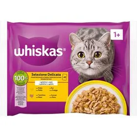 Comida Húmida para Gato Adulto Aves Whiskas