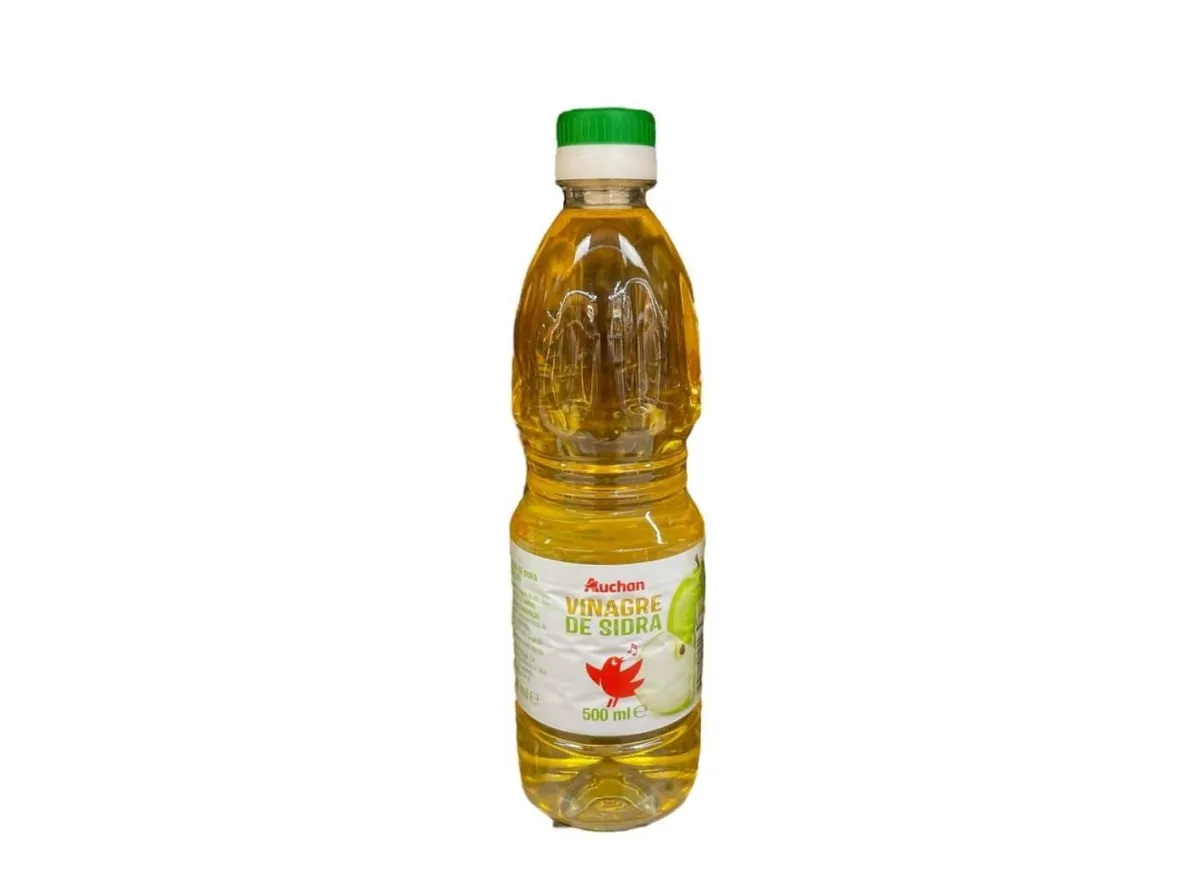 Vinagre Auchan sidra 0,50 L