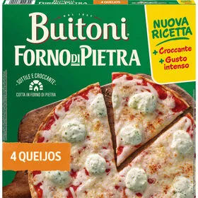 Pizza 4 Queijos Forno Di Pietra