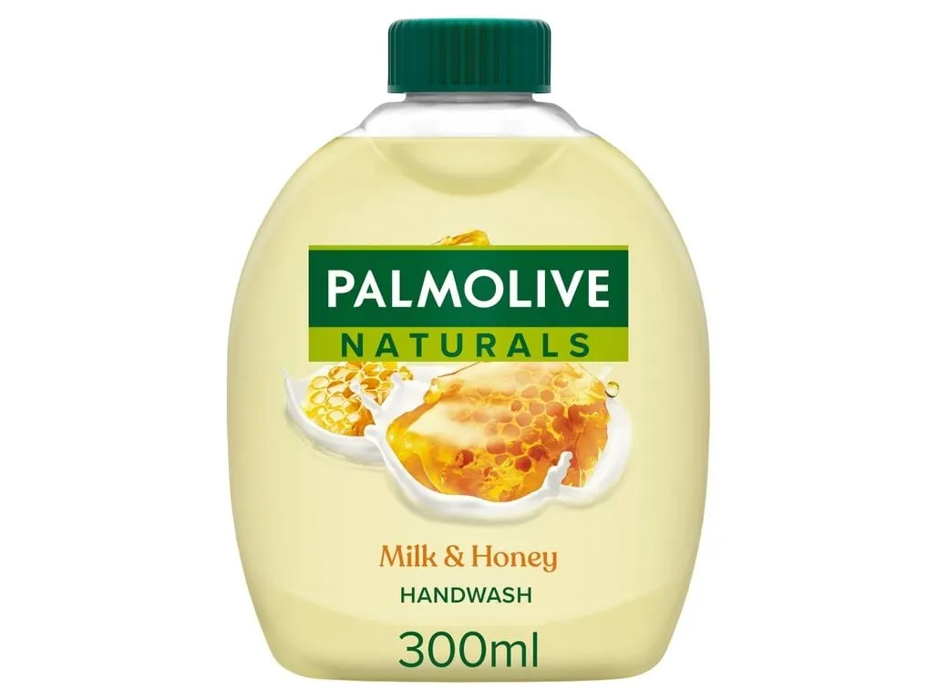 Sabonete Palmolive líquido recarga leite e mel 300 ml