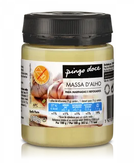 Massa de Alho Pingo Doce