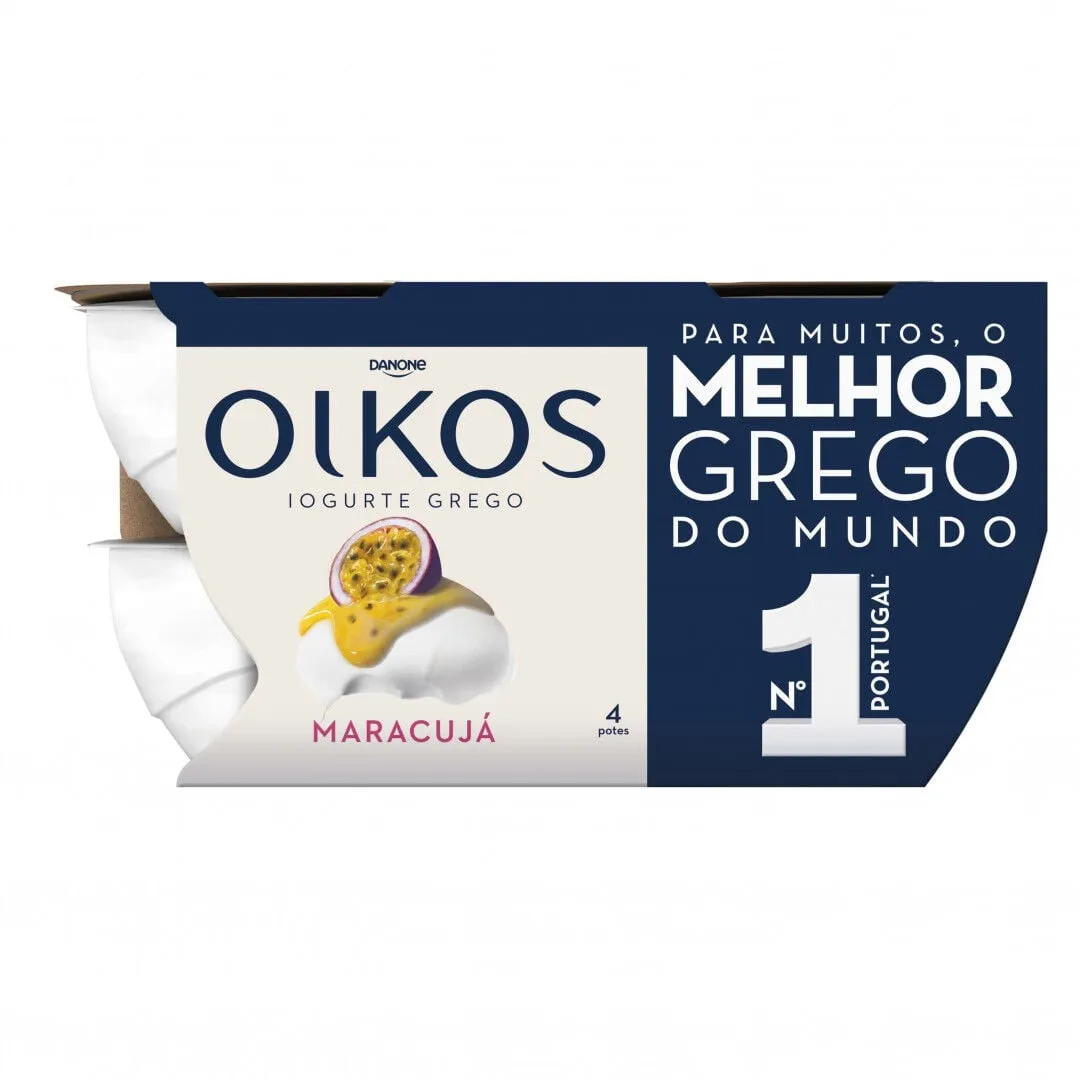 Iogurte Grego Maracujá Pack 4