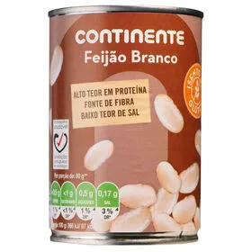Feijão Branco Cozido Continente