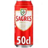 Cerveja com Álcool lata 50 cl - Sagres