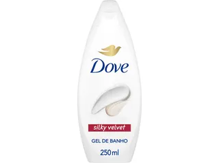 Gel banho DOVE silk velvet 250 ml