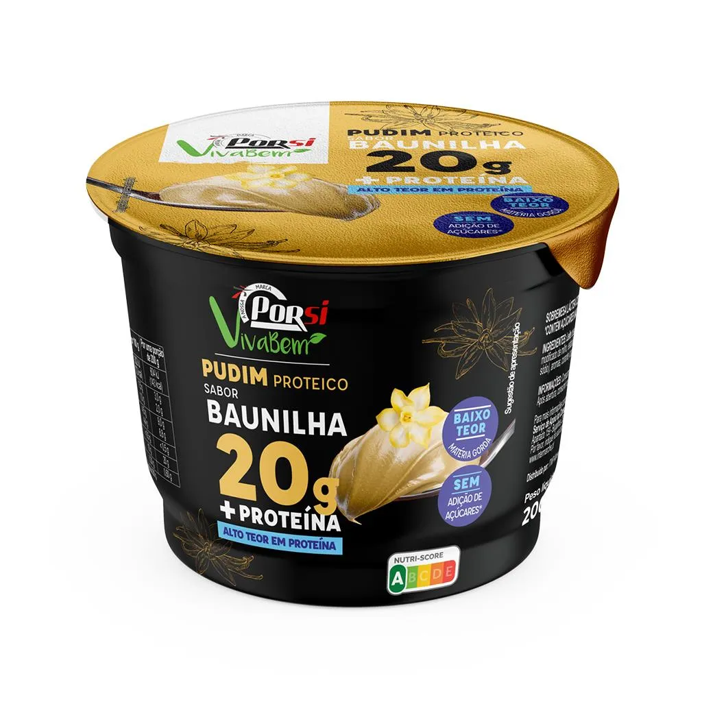 Pudim Proteico Baunilha 200g