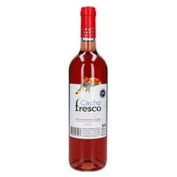 Vinho frisante rosé Cacho Fresco