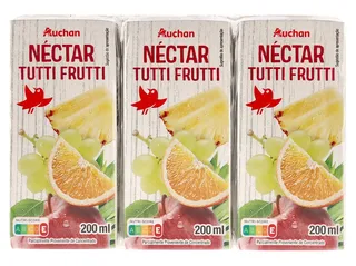 néctar auchan tutti frutti 3x200ml