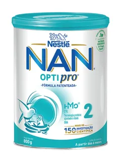 Leite Optipro NAN 2 Nestlé 800 g